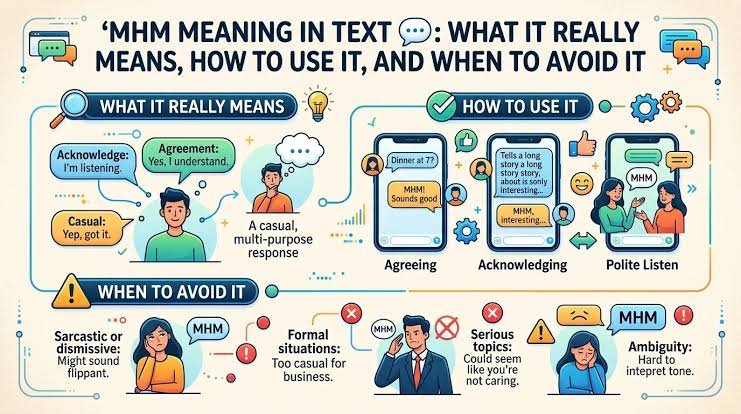 MHM Means in Chat: Meaning, Uses, Examples, and Replies